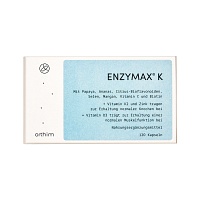 ENZYMAX K Kapseln - 120St - Gelenk-, Kreuz- & Rückenschmerzen, Sportverletzungen