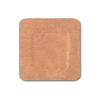 DRACOPOR Wundverband 3,8x3,8 cm steril hautfarben