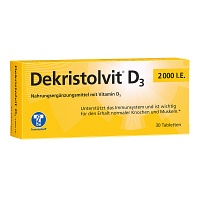 DEKRISTOLVIT D3 2000 I.E. Tabletten