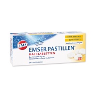 EMSER Pastillen ohne Menthol zuckerfrei