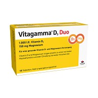 VITAGAMMA D3 Duo 1.000 I.E Vit.D3 150mg Magnes.NEM - 50St - Calcium & Vitamin D3