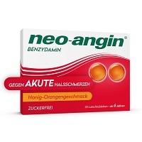 NEO-ANGIN Benzydamin akute Halsschmerz.Honig-Oran.