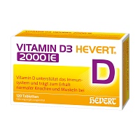VITAMIN D3 HEVERT 2000 I.E. Tabletten