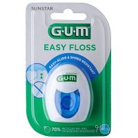 GUM EASY FLOSS Zahnseide gewach.30 m PTFE Zahnband