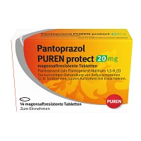 PANTOPRAZOL PUREN protect 20 mg magensaftres.Tabl.