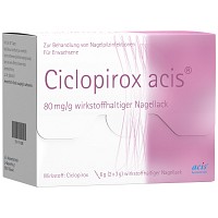 CICLOPIROX acis 80 mg/g wirkstoffhalt.Nagellack