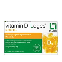 VITAMIN D-LOGES 5.600 I.E. Wo.Depot Kautabl.Fam.Pa