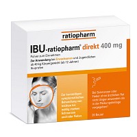 IBU-RATIOPHARM direkt 400 mg Pulver zum Einnehmen