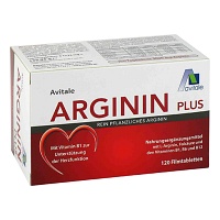 ARGININ PLUS Vitamin B1+B6+B12+Folsäure Filmtabl. - 120St - Herz, Kreislauf & Nieren
