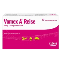 VOMEX A Reise 50 mg Sublingualtabletten