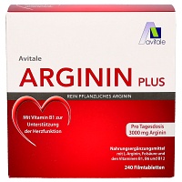 ARGININ PLUS Vitamin B1+B6+B12+Folsäure Filmtabl.