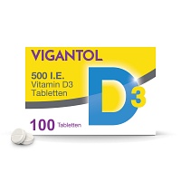 VIGANTOL 500 I.E. Vitamin D3 Tabletten