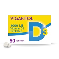 VIGANTOL 1.000 I.E. Vitamin D3 Tabletten - 50St