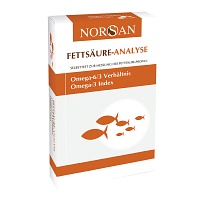 NORSAN Fettsäure-Analyse Selbsttest - 1St - Omega-3-Fettsäuren