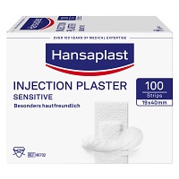 HANSAPLAST Sensitive Injektionspflaster 1,9x4 cm