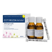 CETIRIZIN Aristo Allergiesaft 1 mg/ml Lsg.z.Einn.