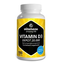 VITAMIN D3 20.000 I.E. Depot hochdosiert Tabletten