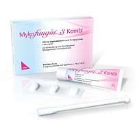 MYKOFUNGIN 3 Kombi 200 mg Vaginaltab.+10 mg/g Cre.