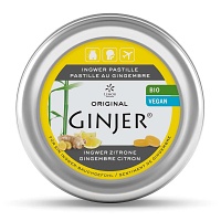 INGWER GINJER Pastillen Bio Zitrone