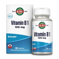 VITAMIN B1 THIAMIN 100 mg KAL Tabletten