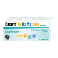CEFAVIT D3 K2 Mg 2.000 I.E. Hartkapseln