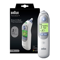BRAUN THERMOSCAN 7+ Infrarot-Ohrthermometer