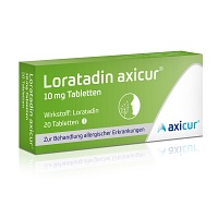 LORATADIN axicur 10 mg Tabletten - 20St