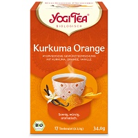YOGI TEA Kurkuma Orange Bio Filterbeutel