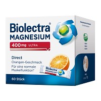 BIOLECTRA Magnesium 400 mg ultra Direct Orange