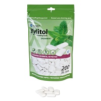 MIRADENT Xylitol Chewing Gum Spearmint Ref.