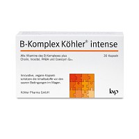 B-KOMPLEX Köhler intense Kapseln - 30St - Vegan