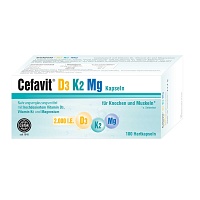 CEFAVIT D3 K2 Mg 2.000 I.E. Hartkapseln