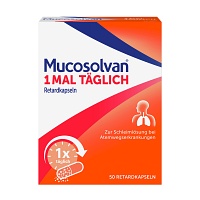 MUCOSOLVAN 1mal täglich Retardkapseln