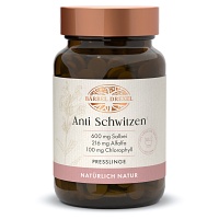 ANTI-SCHWITZEN Salbei+Alfalfa+Chlorophyll Pressl.