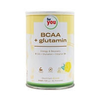 FOR YOU BCAA+glutamin Energy & Recovery Zitrone