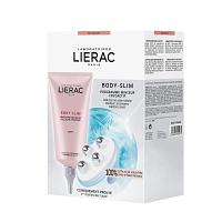 LIERAC Body-Slim Cryo Set Konz.+Figurpflege-Roller