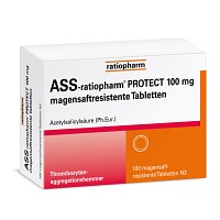 ASS-ratiopharm PROTECT 100 mg magensaftr.Tabletten
