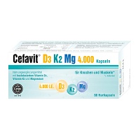 CEFAVIT D3 K2 Mg 4.000 I.E. Hartkapseln