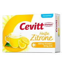 CEVITT immun heiße Zitrone zuckerfrei Granulat