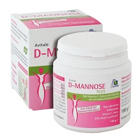 D-MANNOSE PLUS 2000 mg Pulver m.Vit.u.Mineralstof. - 100g - Für Frauen & Männer