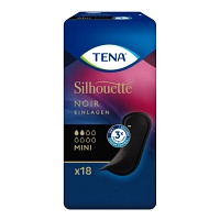 TENA SILHOUETTE Inkontinenz Einlagen mini noir