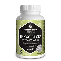 GINKGO BILOBA 100 mg hochdosiert vegan Kapseln