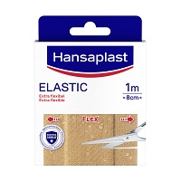 HANSAPLAST Elastic Pflaster 8 cmx1 m