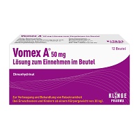 VOMEX A 50 mg Lsg.z.Einnehmen im Beutel