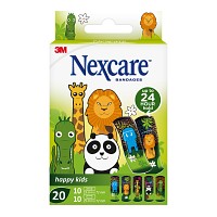 NEXCARE Happy Kids Pflasterstrips Tiere 2 Größen