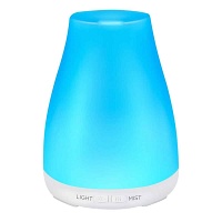 AROMA DIFFUSER f.ätherische Öle 150 ml LED weiß