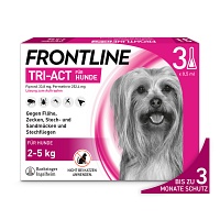 FRONTLINE Tri-Act Lsg.z.Auftropfen f.Hunde 2-5 kg
