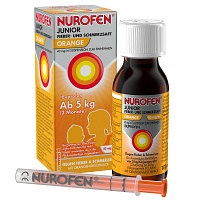 NUROFEN Junior Fieber-u.Schmerzsaft Oran.40 mg/ml