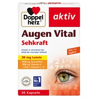 DOPPELHERZ Augen Vital Sehkraft aktiv Kapseln