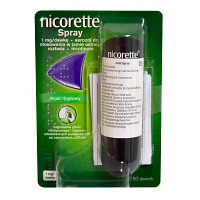 NICORETTE Mint Spray 1 mg/Sprühstoß